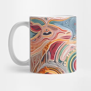 Explore the Cultural Depth: Australian Aboriginal Art and Unique Visual Traditions Mug